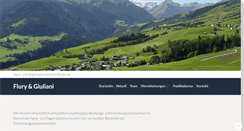 Desktop Screenshot of flury-giuliani.ch